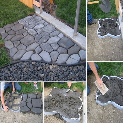 Garden paving pavement - garden, mold