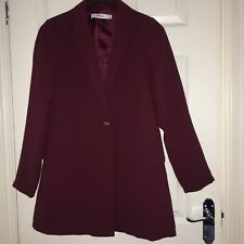 NEW Women’s Oxblood Single Button Blazer UK Size 8