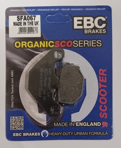 Ebc organic rear brake pads - ebc,
