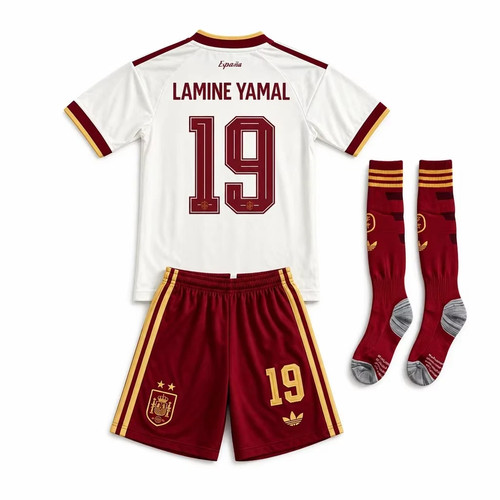 Spain away kids football - away,