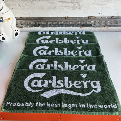 Vintage carlsberg beer mats - carlsberg,