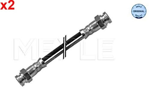 Meyle brake hose for - x2,