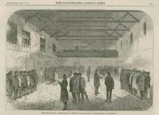 1868 - LONDON PADDINGTON QUEENS ROAD POLICE SPECIAL CONSTABLES DRILL (111)