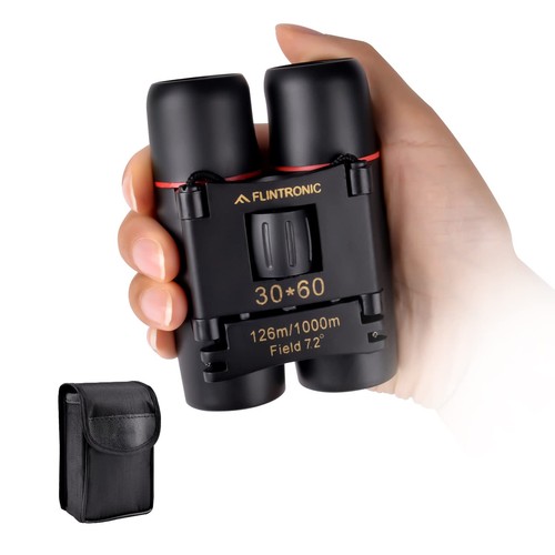 Compact mini binoculars - compact, 30x60