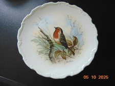 Royal Albert Bone China  "Woodland Birds Collection" x 5. Reg Johnson. 1982