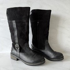 Wrangler UK 5 Black Leather