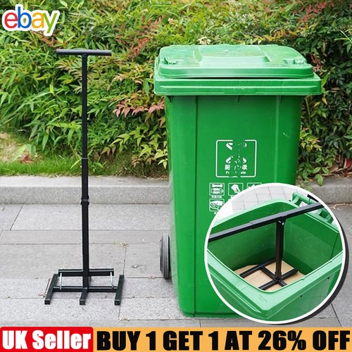 Wheelie bin compactor press - wheelie,
