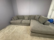 Large grey Next L shape sofa DELIVERY AVAILABLE!