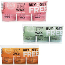 Salon System Just Wax Hair Removal Wax Value Pack(Pack of 3 Pots) , more options