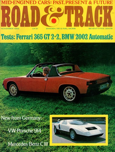 Road track november 1969 - road,