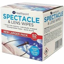 52 Optical Lens Wipes Glasses