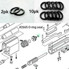 COMPATIBLE WEIHRAUCH HW100/101 CYLINDER O-RING SEALS - PART 2665 (OR044) HI SPEC