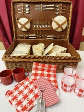 1940 ~ 1950s  Wicker Picnic
