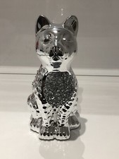 Leonardo Silver Sparkle Cat