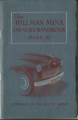 Hillman minx iii saloon - iii,