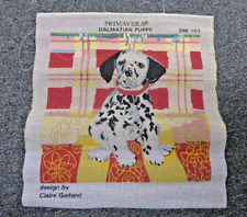 Primavera Dalmatian Puppy Dog Claire Garland Tapestry Kit 15" x 15" DM 101