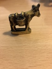 Vintage Mid Century Small Clovelly Devon Brass Donkey