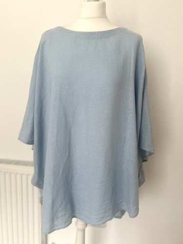 Oska 100 linen tunic top - oska,