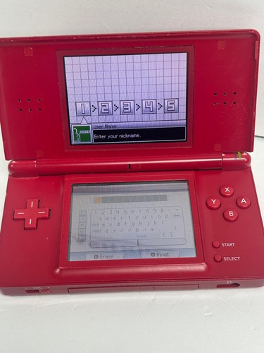 Nintendo red unboxed - ds,