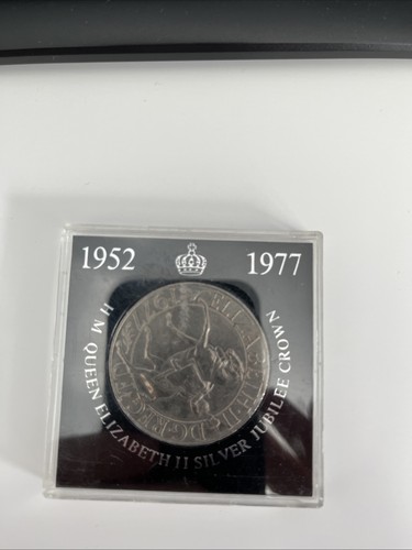 1952 1977 silver jubilee crown - 1952-1977,