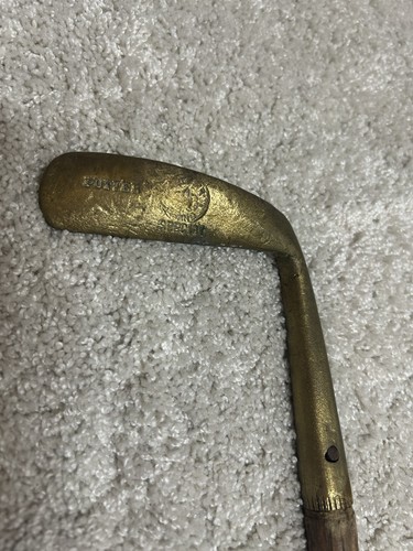 Antique hickory shaft brass - shaft,