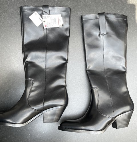 Bnwt zara black - zara, knee