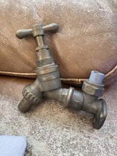 Vintage Solid Brass kiwa  Garden  Tap