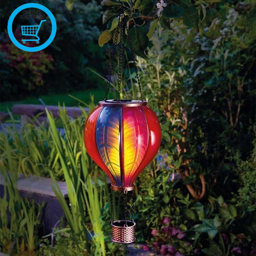 Solar hot air - hot, garden