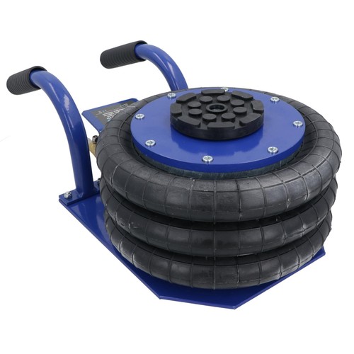 Pneumatic triple air - air, jack