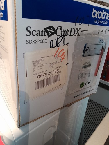 Brother scan and cut - cut, sdx2200d