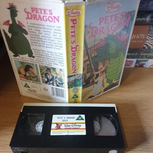 Pete dragon vhs walt - pete's,