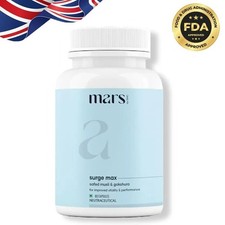 Mars by GHC Surge Max Contains Ashwagandha Gokshura Safed Musli 60Cap Pack of 1