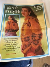 Knitting Patterns from 1980's