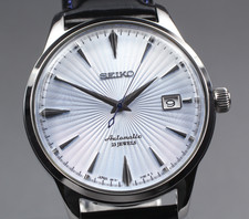 [Exc+5] SEIKO Cocktail Time 6R15-01S0 SARB065 Automatic Blue Men's Watch JAPAN