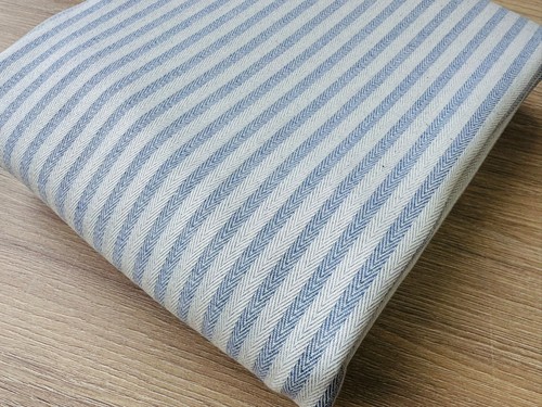 5mm herringbone ticking stripe - 5mm,