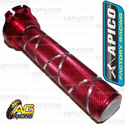 Apico red aluminium throttle - apico,