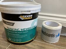 Leftovers - Everbuild Aquaseal Tanking Membrane & Nassboards Tape - Collection