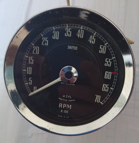 Vintage smiths rev counter - smiths, 7k