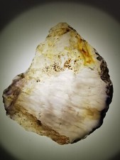 Blue John Fluorite crystal slice