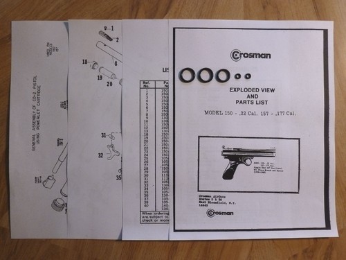 Crosman 150 157 one ring - crosman,