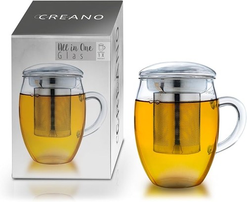 Tea glass with - with, steel