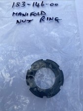 Yamaha AS1 AS2 YAS1 NOS  exhaust Cylinder Nut Ring 183-14612-00  X1 new