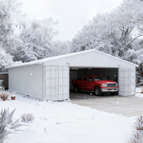 X36 x13 shipping container - 40'x36'x13',