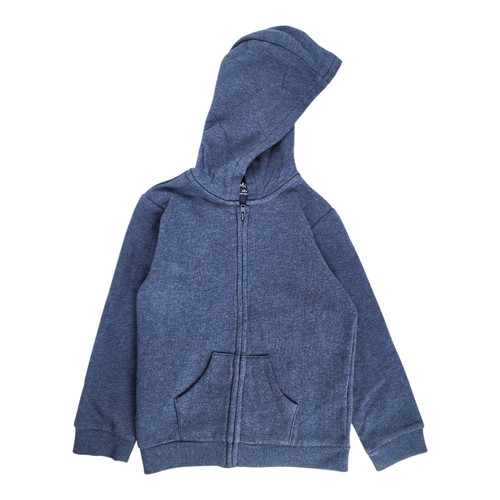 Cotton rich zip hoodie - zip,