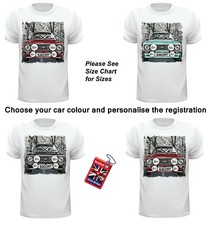 Car Art T Shirt Ford Escort