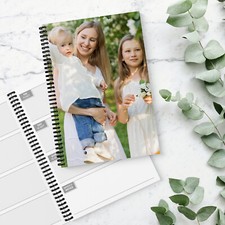 2026 2027 Diary PHOTO Personalised Week View Organiser School Office Planner