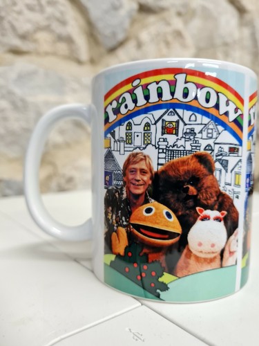 Rainbow series cup mug 80s - rainbow,