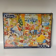 Falcon de Luxe Twelve Days Of Christmas - 1000 Piece Jigsaw Puzzle
