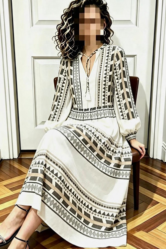 Collection cream geometric - m&s,