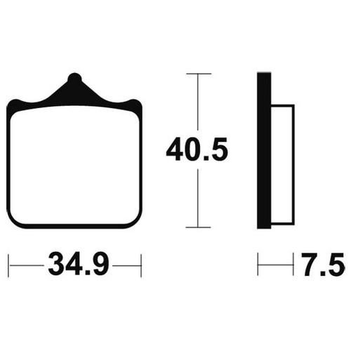 Mf262 tecnium sintered metal - sintered,